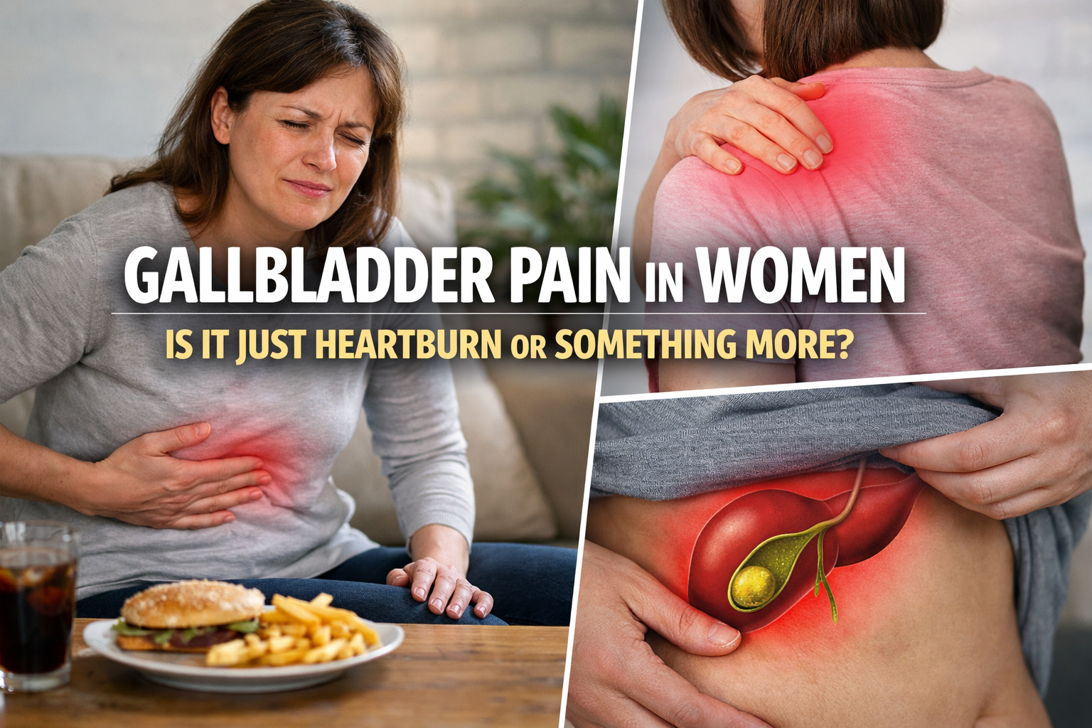 Gallbladder Pain Location in Females: Where It Hurts, What It May Mean, and When to Get Checked